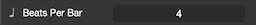 Fluctus Project Beats Per Bar