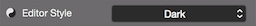 Fluctus Project Editor Style