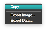 Sonic Atom Export Menu