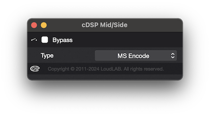 cDSP MS Encoder / Decoder